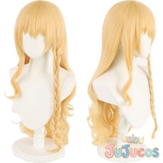 画像1: 霧雨魔理沙　コスプレウィッグ　東方Project　コスプレ鬘　JUJUcosplay (1)