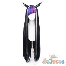 画像2: 澪田唯吹　コスプレウィッグ　スーパーダンガンロンパ2 さよなら絶望学園　コスプレ鬘　JUJUcosplay (2)