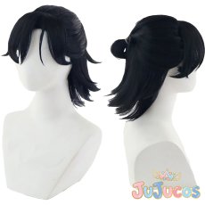 画像1: 網代慎平　コスプレウィッグ　サマータイムレンダ　コスプレ鬘　JUJUcosplay (1)
