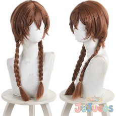 画像1: 風尾二胡　コスプレウィッグ　SANDA　コスプレ鬘　JUJUcosplay (1)