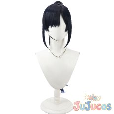 画像2: 白石杏　笑顔で手を振って　ポニーテール　コスプレウィッグ　プロジェクトセカイ カラフルステージ！ feat. 初音ミク　コスプレ鬘　JUJUcosplay (2)