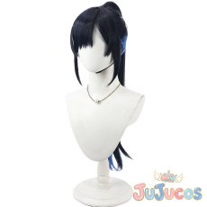 画像4: 白石杏　笑顔で手を振って　ポニーテール　コスプレウィッグ　プロジェクトセカイ カラフルステージ！ feat. 初音ミク　コスプレ鬘　JUJUcosplay (4)