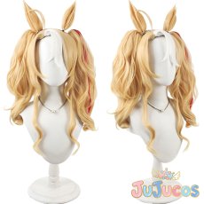 画像1: フサイチパンドラ　コスプレウィッグ　ウマ娘プリティーダービー　コスプレ鬘　JUJUcosplay (1)
