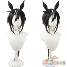 画像1: ステイゴールド　コスプレウィッグ　ウマ娘プリティーダービー　コスプレ鬘　JUJUcosplay (1)