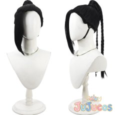 画像1: ジャミル・バイパー(Jamil Viper)　ヤーサミーナシルク　コスプレウィッグ　ツイステッドワンダーランド　コスプレ鬘　JUJUcosplay (1)