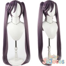 画像1: 齋藤不老不死　コスプレウィッグ　BLEACH　コスプレ鬘　JUJUcosplay (1)