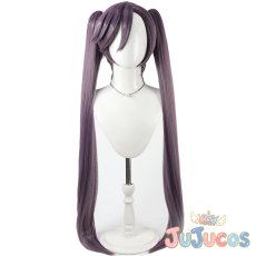 画像2: 齋藤不老不死　コスプレウィッグ　BLEACH　コスプレ鬘　JUJUcosplay (2)