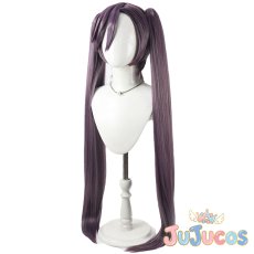 画像4: 齋藤不老不死　コスプレウィッグ　BLEACH　コスプレ鬘　JUJUcosplay (4)