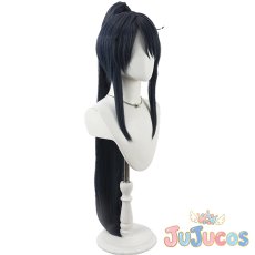 画像3: デュース・スペード(Deuce Spade)　夜空のシフォン　コスプレウィッグ　ツイステッドワンダーランド　コスプレ鬘　JUJUcosplay (3)