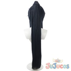 画像5: デュース・スペード(Deuce Spade)　夜空のシフォン　コスプレウィッグ　ツイステッドワンダーランド　コスプレ鬘　JUJUcosplay (5)