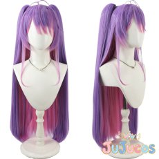 画像1: VTuber　常闇トワ　ジャージメイド風衣装　コスプレウィッグ　バーチャルYouTuber　コスプレ鬘　JUJUcosplay (1)