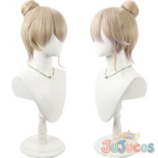 画像1: Vtuber　轟はじめ　ホロナツパラダイス　コスプレウィッグ　バーチャルYouTuber　コスプレ鬘　JUJUcosplay (1)