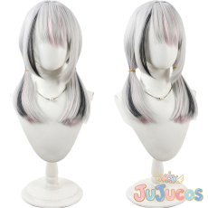 画像1: Vtuber　空澄セナ　部屋着　コスプレウィッグ　バーチャルYouTuber　コスプレ鬘　JUJUcosplay (1)