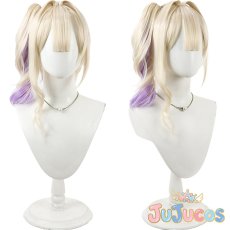 画像1: Vtuber　胡桃のあ　制服　コスプレウィッグ　バーチャルYouTuber　コスプレ鬘　JUJUcosplay (1)