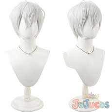 画像1: Vtuber　イブラヒム　コスプレウィッグ　バーチャルYouTuber　コスプレ鬘　JUJUcosplay (1)