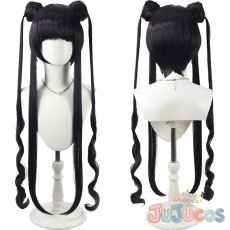 画像1: FGO　楊貴妃　コスプレウィッグ　Fate/Grand Order　コスプレ鬘　JUJUcosplay (1)