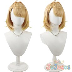 画像1: VTuber　星川サラ　ゴシックワンピ　コスプレウィッグ　バーチャルYouTuber　コスプレ鬘　JUJUcosplay (1)