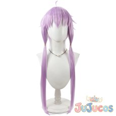 画像2: 結月ゆかり　コスプレウィッグ　VOCALOID　コスプレ鬘　JUJUcosplay (2)