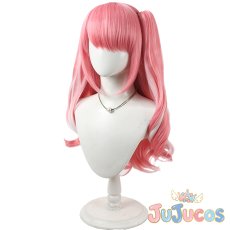 画像4: Vtuber　笹木咲　Cafe Cutemare　コスプレウィッグ　バーチャルYouTuber　コスプレ鬘　JUJUcosplay (4)