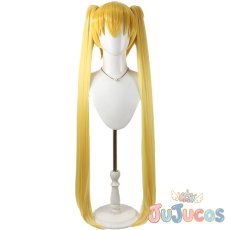 画像2: 明堂院いつき(キュアサンシャイン)　コスプレウィッグ　ハートキャッチプリキュア！　コスプレ鬘　JUJUcosplay (2)
