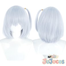 画像1: 白鳩いのり　コスプレウィッグ　神様ちゅ〜ず！　コスプレ鬘　JUJUcosplay (1)