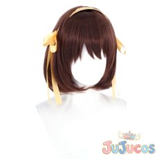 画像3: 涼宮ハルヒ　コスプレウィッグ　涼宮ハルヒの憂鬱　コスプレ鬘　JUJUcosplay (3)