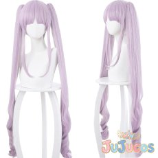 画像1: 氷川鏡華　キョウカ　コスプレウィッグ　プリンセスコネクト！Re:Dive　コスプレ鬘　JUJUcosplay (1)