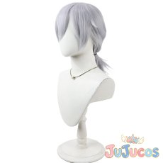 画像4: シルバー（Silver）　マスカレードドレス　コスプレウィッグ　ツイステッドワンダーランド　コスプレ鬘　JUJUcosplay (4)