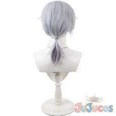 画像5: シルバー（Silver）　マスカレードドレス　コスプレウィッグ　ツイステッドワンダーランド　コスプレ鬘　JUJUcosplay (5)
