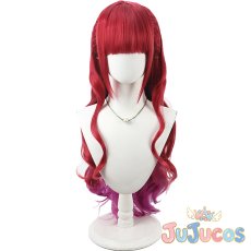 画像2: VTuber　宝鐘マリン　巻き髪　コスプレウィッグ　バーチャルYouTuber　コスプレ鬘　JUJUcosplay (2)