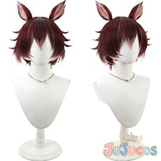 画像1: ギデル　コスプレウィッグ　ツイステッドワンダーランド　コスプレ鬘　JUJUcosplay (1)
