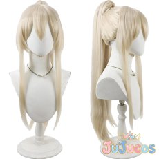 画像1: 桐藤ナギサ　水着　コスプレウィッグ　ブルーアーカイブ　コスプレ鬘　JUJUcosplay (1)