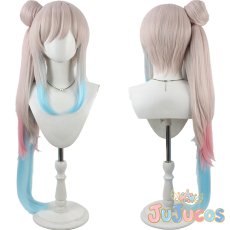 画像1: VTuber　アイラニ・イオフィフティーン　初期2D　コスプレウィッグ　バーチャルYouTuber　コスプレ鬘　JUJUcosplay (1)