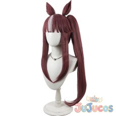 画像3: ラッキーライラック　コスプレウィッグ　ウマ娘プリティーダービー　コスプレ鬘　JUJUcosplay (3)