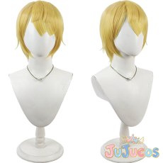 画像1: アダム=ユーリエフ　コスプレウィッグ　#コンパス 戦闘摂理解析システム　コスプレ鬘　JUJUcosplay (1)