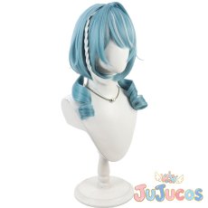 画像3: Vtuber　白波らむね　制服　コスプレウィッグ　バーチャルYouTuber　コスプレ鬘　JUJUcosplay (3)