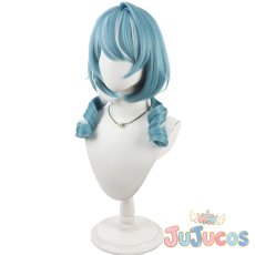 画像4: Vtuber　白波らむね　制服　コスプレウィッグ　バーチャルYouTuber　コスプレ鬘　JUJUcosplay (4)