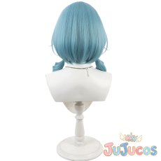 画像5: Vtuber　白波らむね　制服　コスプレウィッグ　バーチャルYouTuber　コスプレ鬘　JUJUcosplay (5)