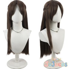 画像1: 倉本千奈　コスプレウィッグ　学園アイドルマスター　コスプレ鬘　JUJUcosplay (1)