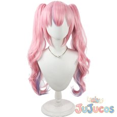 画像2: VTuber　夜羽咲クロネ　コスプレウィッグ　バーチャルYouTuber　コスプレ鬘　JUJUcosplay (2)