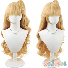 画像1: 佐伯ミリア　コスプレウィッグ　魔法少女ノ魔女裁判　コスプレ鬘　JUJUcosplay (1)