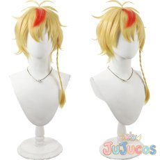 画像1: ロゼ　コスプレウィッグ　コードギアス 奪還のロゼ　コスプレ鬘　JUJUcosplay (1)