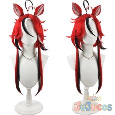 画像1: Vtuber　ハコス・ベールズ（Hakos Baelz）　新衣装2024　コスプレウィッグ　バーチャルYouTuber　コスプレ鬘　JUJUcosplay (1)