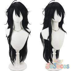 画像1: VTuber　如月れん　セーラー服　コスプレウィッグ　バーチャルYouTuber　コスプレ鬘　JUJUcosplay (1)