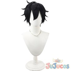 画像2: 淀川真澄　コスプレウィッグ　桃源暗鬼　コスプレ鬘　JUJUcosplay (2)