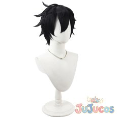 画像3: 淀川真澄　コスプレウィッグ　桃源暗鬼　コスプレ鬘　JUJUcosplay (3)