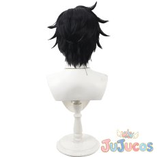 画像4: 淀川真澄　コスプレウィッグ　桃源暗鬼　コスプレ鬘　JUJUcosplay (4)