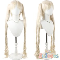 画像1: 遠野ハンナ　コスプレウィッグ　魔法少女ノ魔女裁判　コスプレ鬘　JUJUcosplay (1)