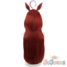 画像5: レッドディザイア　コスプレウィッグ　ウマ娘プリティーダービー　コスプレ鬘　JUJUcosplay (5)