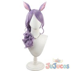 画像2: メジロマックイーン　心、夜風にさらわれて　コスプレウィッグ　ウマ娘プリティーダービー　コスプレ鬘　JUJUcosplay (2)